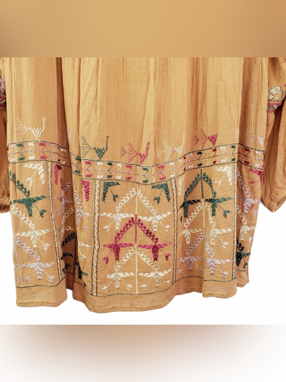 Free People Geo Rhiannon Embroidered Mini Dress Size Small - Picture 12 of 14